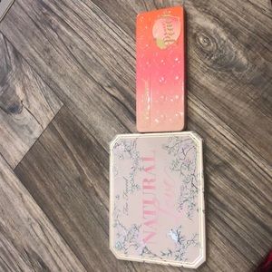 2 “too faced” eye shadow pallets